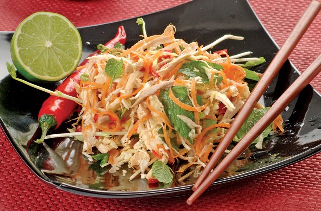 Vietnamese chicken salad recipe | Asian recipes | Nourish magazine ...